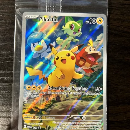 Sealed Pokemon Scarlet & Violet Base Set Promo Holo Pikachu SVP027