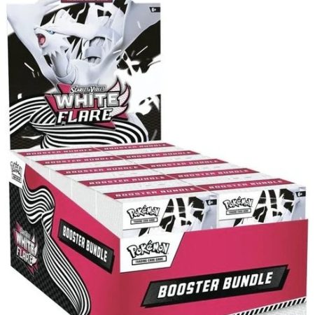 White Flare Booster Bundle Display
