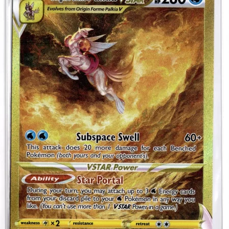 Palkia VSTAR Gold/Pokemon TCG Origin Forme Palkia VSTAR GG67/GG70 Crown Zenith Galarian Gallery