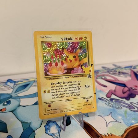 Pikachu birthday celebrations promo