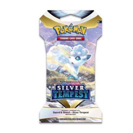 Silver Tempest Sleeved Booster Pack