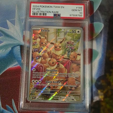 PSA 10 Eevee TWM 188/167