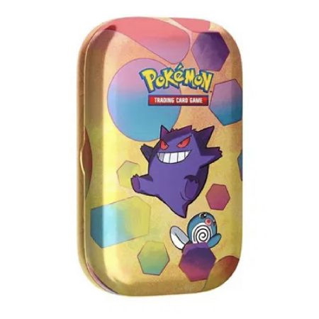 Pokémon 151Mini Tin (Gengar and Poliwag art)