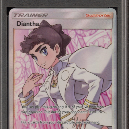 PSA 10 - Diantha  Full Art  130/131 - Forbidden Light