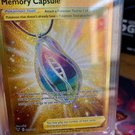 Gold memory capsule