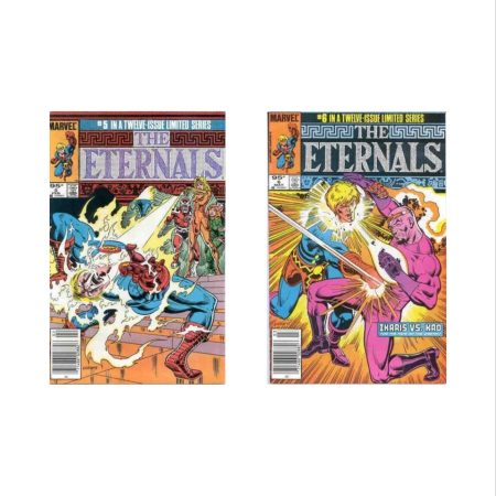 Eternals 12 Issue Limited Series (Select issue # from drop down menu)