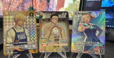 3 detective conan cards