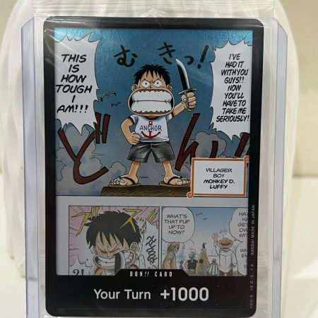 DON!! Young Luffy Devil Fruit Vol 1. One Piece Card Game TCG Promo sealed