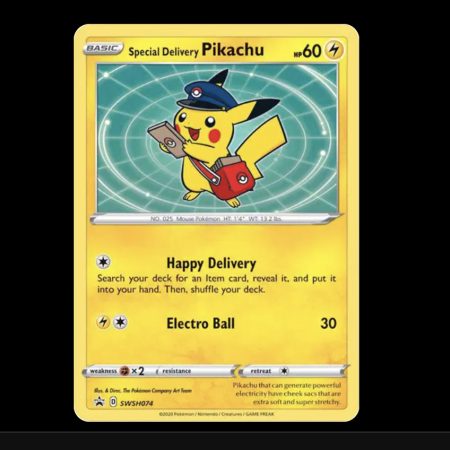 Special delivery pikachu