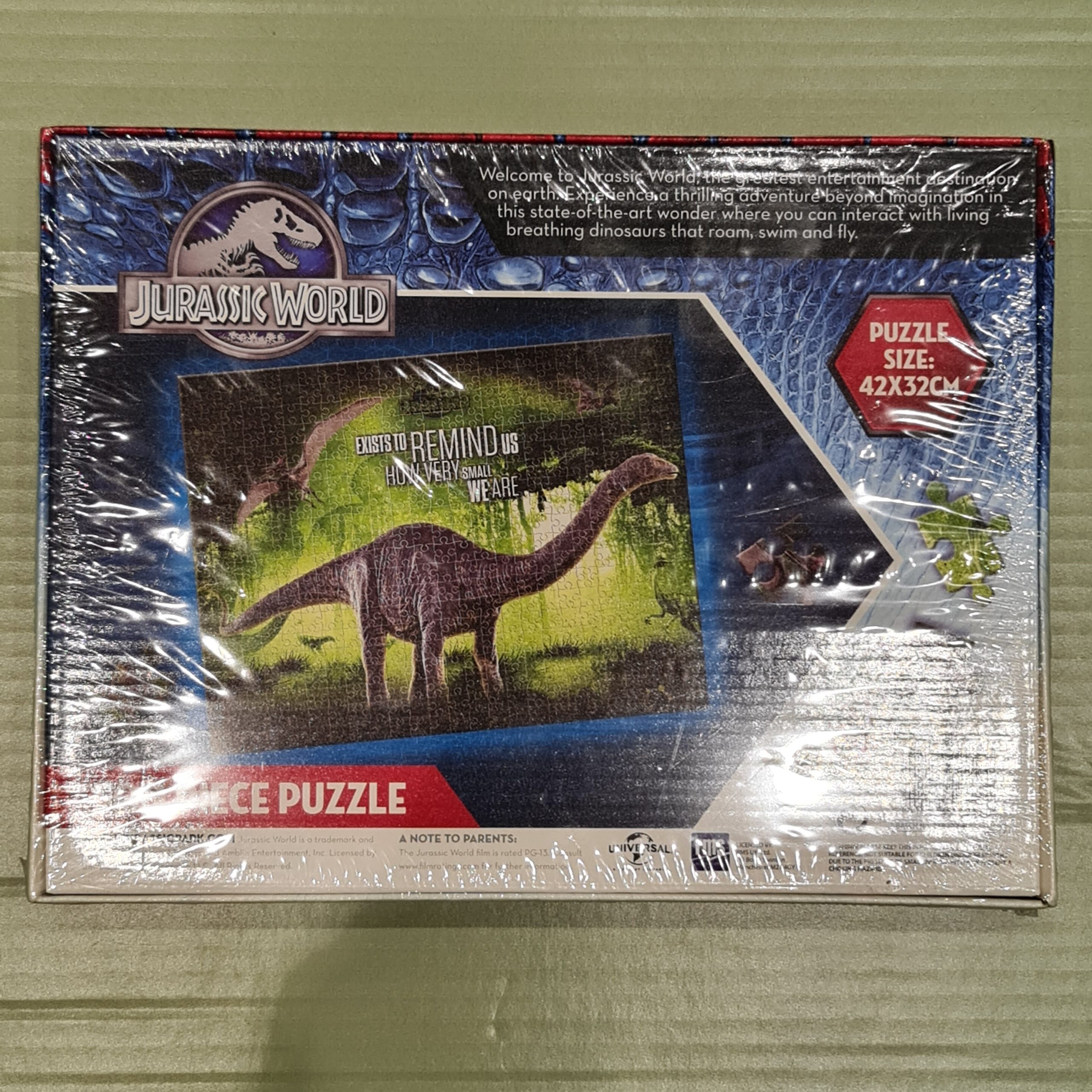 Jurassic World Apatosaurus 500 Piece Puzzle