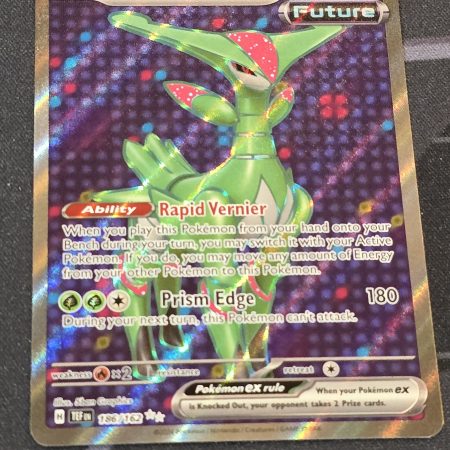 Iron Leaves EX 186/162 Temporal Forces Full Art Secret Rare Pokemon Card