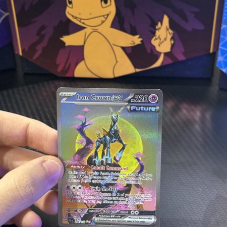 charmander #44 + Gastly #177/162 + Iron Crown #206/162 + Ralts #211/198 + Lacey #172/142 (5 total Pokémon cards)