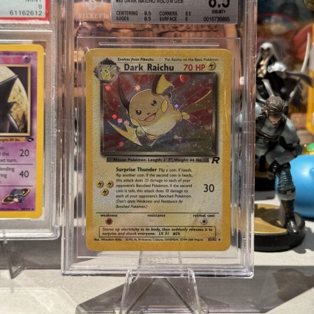 Dark Raichu -Vintage Team Rocket BECKET 8.5