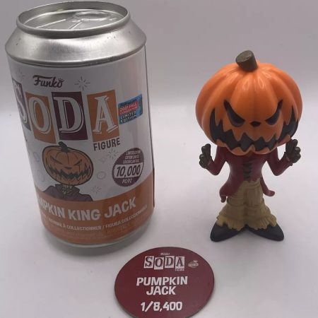 Funko Soda Nightmare Before Christmas Pumpkin King Jack Common 1/8,400