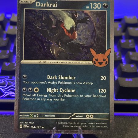 Darkrai #136 Cosmos Holo Trick Or Trade