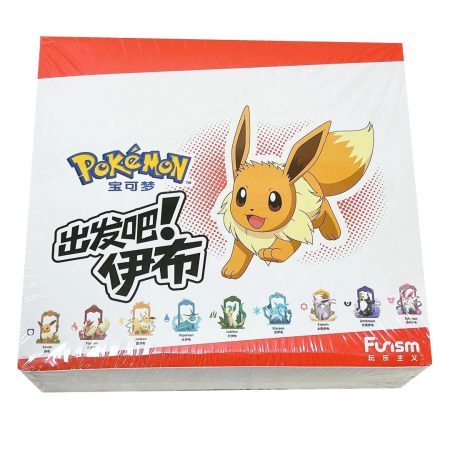 Pokemon Eevee BlindBox Figures Colliction ( Full Set 9 pic )