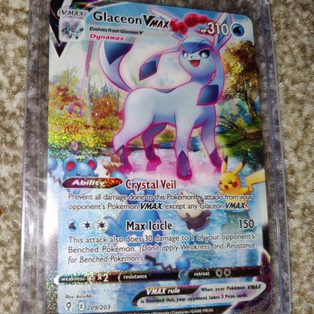 Glaceon VMAX Secret Rare 209/203 (566) - Sword & Shield Evolving Skies