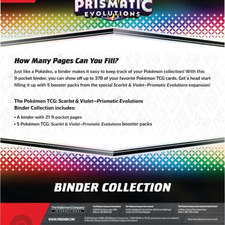 Pokémon – Trading Card Game: Prismatic Evolutions Binder Collection