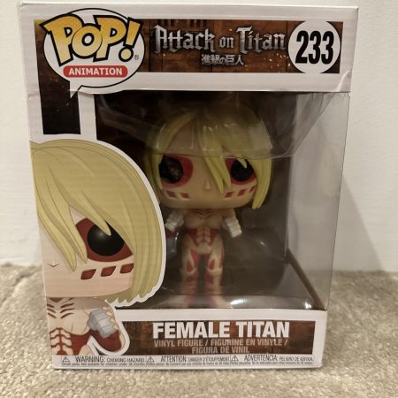 Funko Pop! Vinyl Super 6 in: Attack on Titan - Female Titan (6 inch) #233