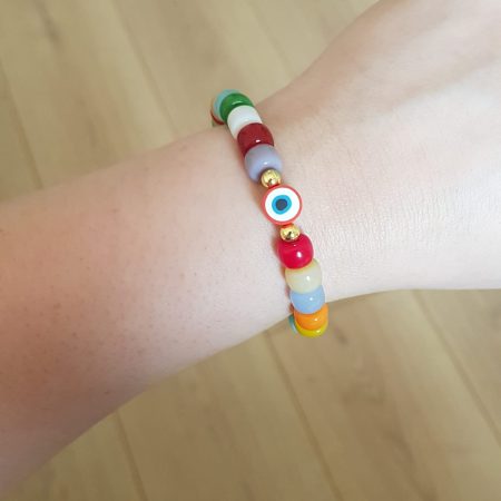 Evil eye bracelet