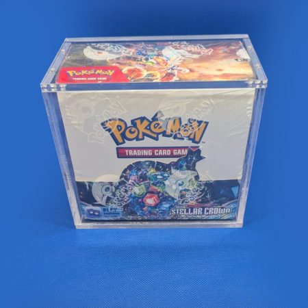 Acrylic (clear) case for the English booster box