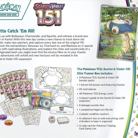 Pokémon TCG: Scarlet & Violet—151 Elite Trainer Box [ETB]