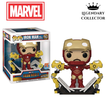 Funko Pop : Iron man 2 #905 6” [Deluxe, Glow in the Dark]