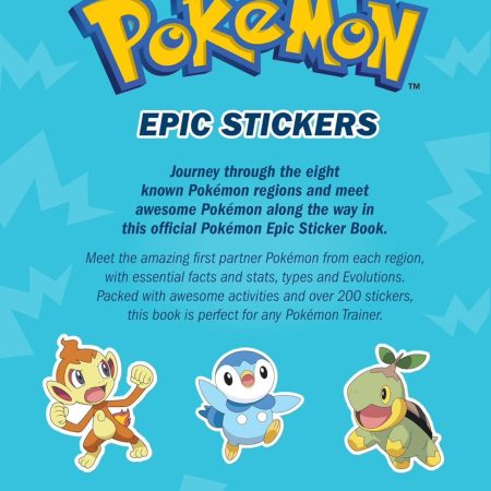 Pokemon: Epic Stickers (Paperback)