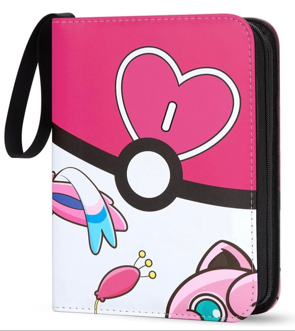 Pink pokemon 400 card binder - Vendito