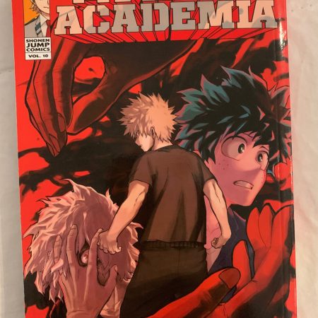 Boku No Hero Academia Manga Volume 10–مجلد ١٠ من مانقا بوكو نو هيرو اكاديميا