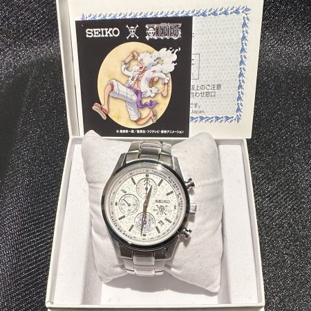 SEIKO x ONE PIECE Monkey D. Luffy Gear 5 Edition Watch