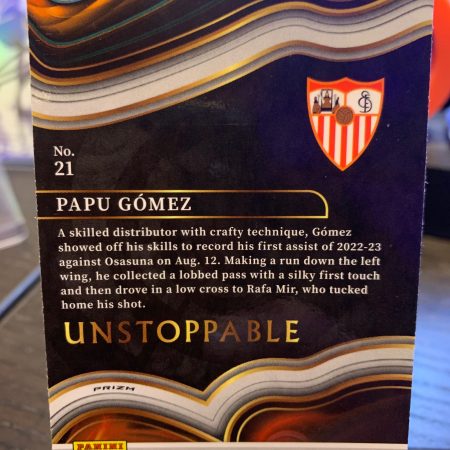 2022-23 Select La Liga Silver Prizm #21 Unstoppable Papu Gomez