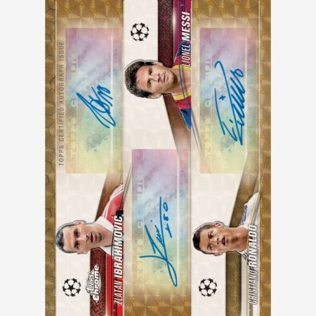 2023-24 Topps Chrome UEFA Club Competitions - Value Box