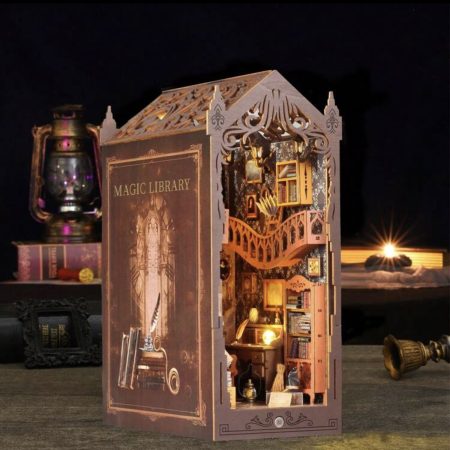 Miniature DIY Magic Bookcase 3D Puzzle