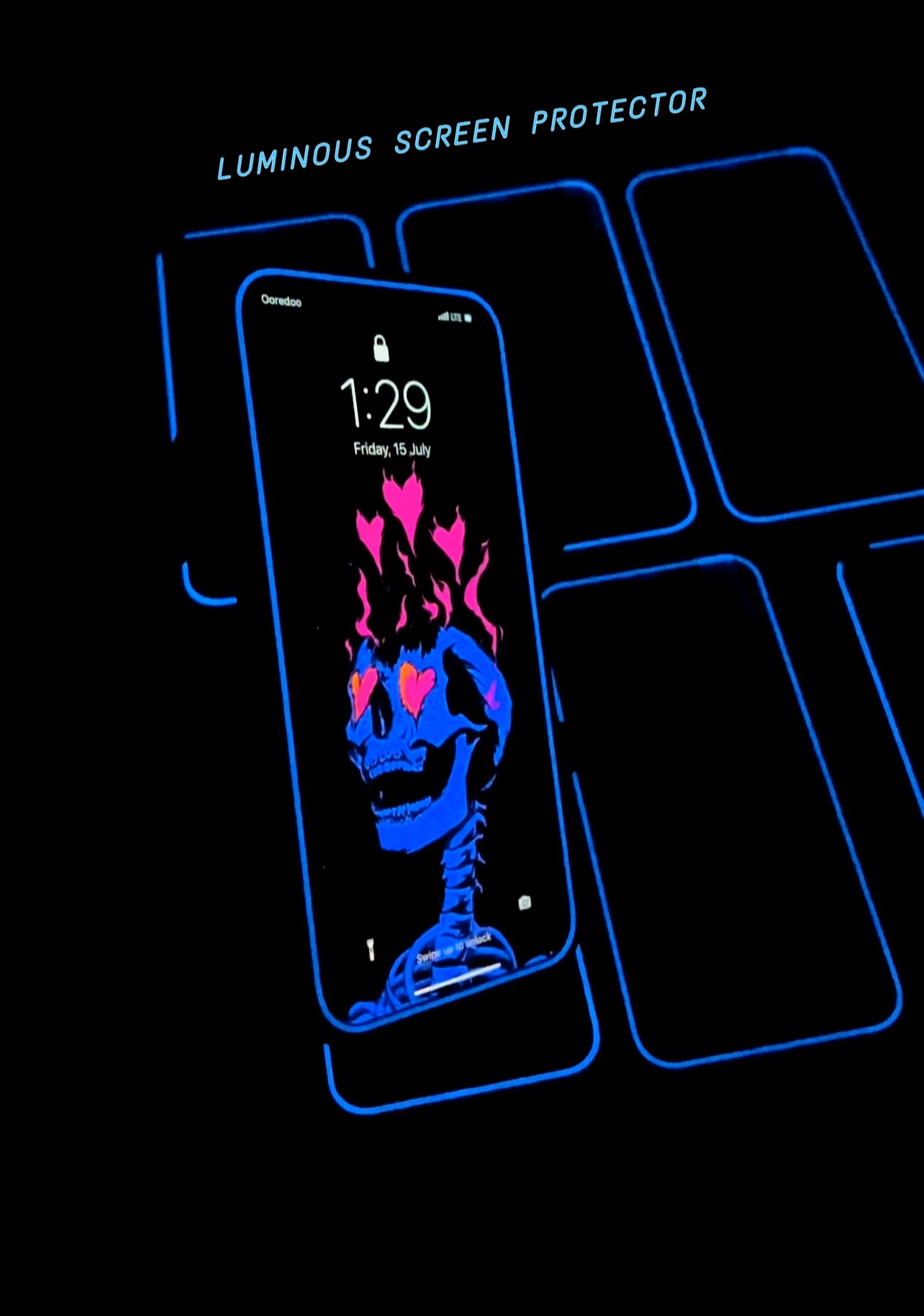 Luminous Tempered iPhone ScreenGlass