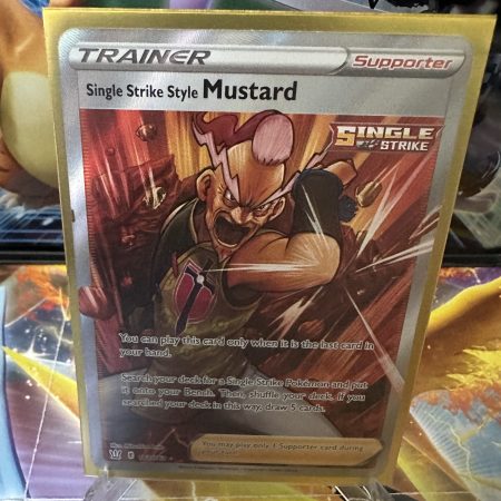 Single Strike Style Mustard