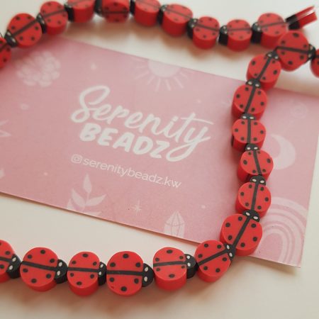 Ladybug beads