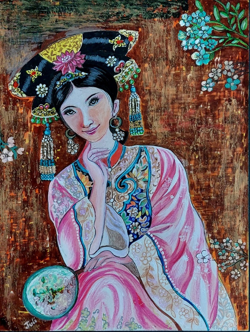 Asian Beauty - Painting