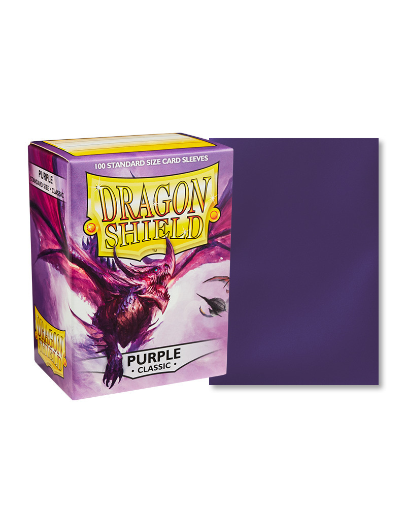 Dragon Shield Classic Purple - Standard Size Sleeves 100 ct
