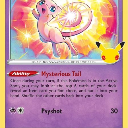 Mew Holo #11 Celebrations