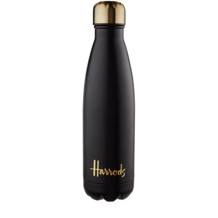 Harrods Logo Water Bottle ( Black )