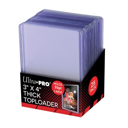 25 Top Loaders (thicker 55pt thickness)