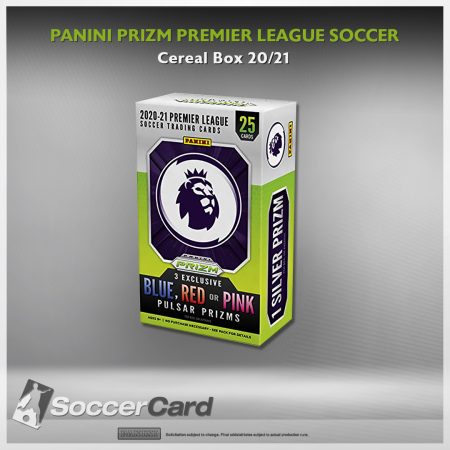 Panini Prizm Premier League EPL Soccer Cereal Box 20/21 - Sealed