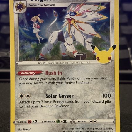 Solgaleo Holo Rare #21