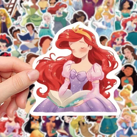5 Random Disney Princess Stickers