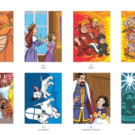 Coloriages mystères Disney - famille
