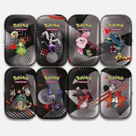 [Preorder] Black Bolt & White Flare Tin Display