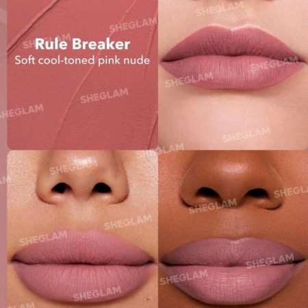 SHEGLAM Dynamatte Boom Long Lasting Matte Lipstick-Rule Breaker