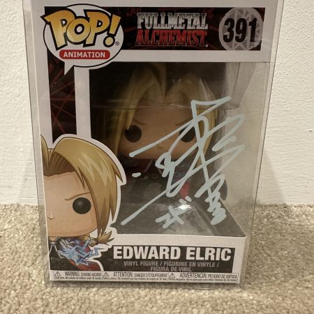 edward elric funko pop signed by jva 🇯🇵 ✍🏻  og