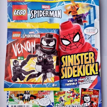 Lego marvel Spiderman magazine